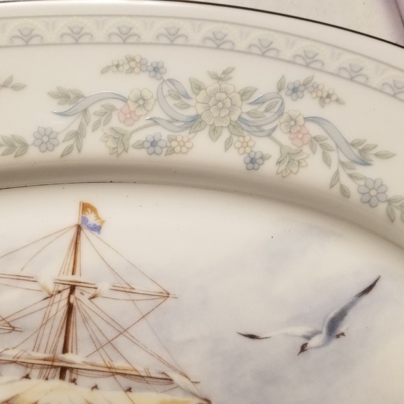 Vintage, Somerset 14" Oval Ship Platter - Picture 3 of 6